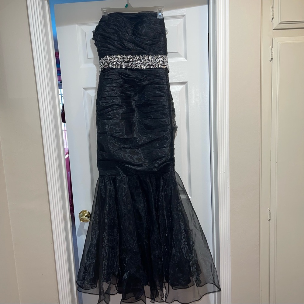 Black Long Mermaid Dress